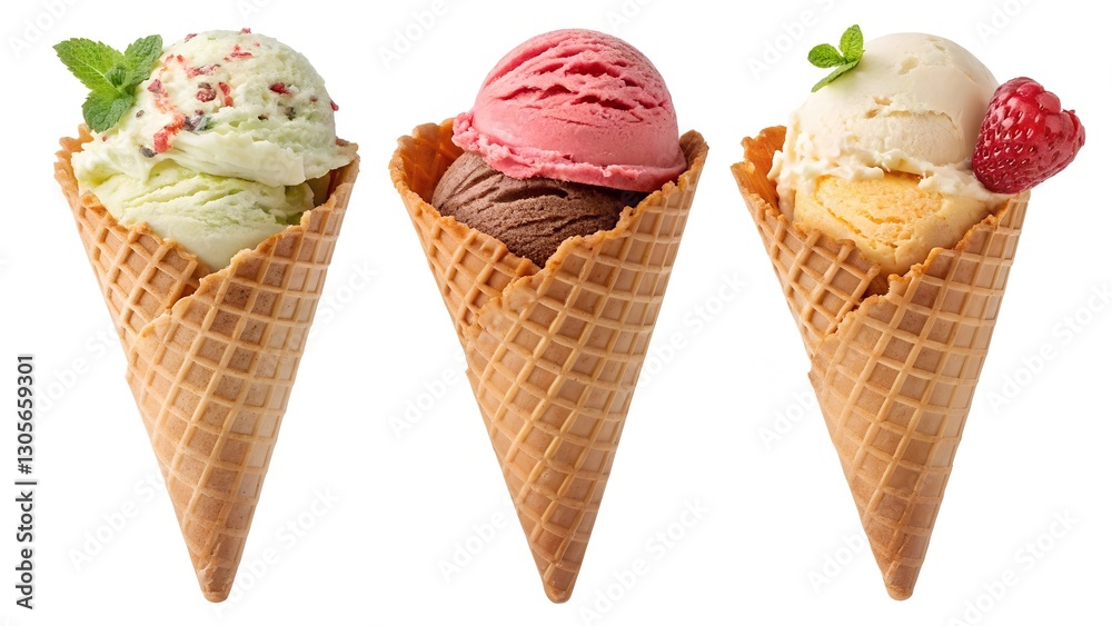 different sorts of ice cream scoop set on white or transparent png,ice cream with fruits,Different ice cream balls in waffle,Delicious strawberry ice cream with fresh berries and fruit different sorts of ice cream scoop set on white or transparent png,ice cream with fruits,Different ice cream balls in waffle,Delicious strawberry ice cream with fresh berries and fruit