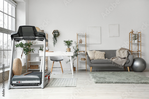 Interior of living room wit...
