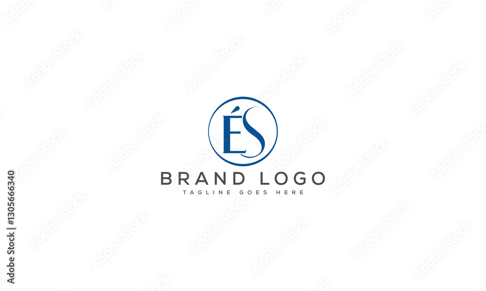 letter ES logo design vector template design for brand. letter ES logo design vector template design for brand.