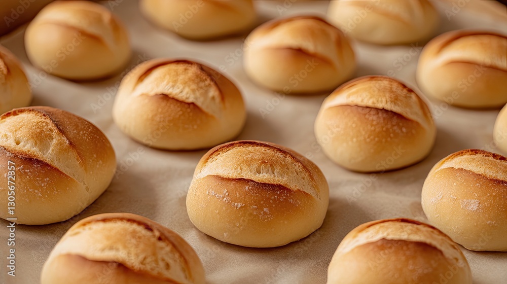 Soft, fluffy dinner rolls sit on a wooden board, their golden crust glistening. A bowl of cream cheese is nearby, making it a perfect accompaniment for a joyful meal Soft, fluffy dinner rolls sit on a wooden board, their golden crust glistening. A bowl of cream cheese is nearby, making it a perfect accompaniment for a joyful meal