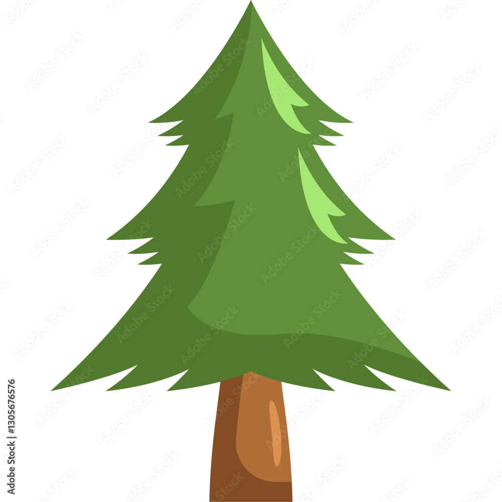 Fototapeta premium Nature Tree vector illustration
