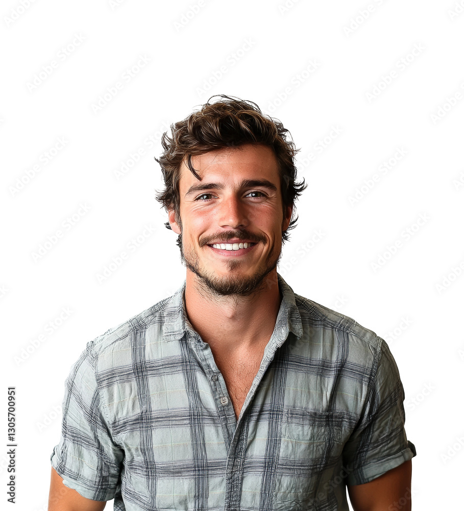 Smiling man portrait confidence. Isolated on transparent background, png. Smiling man portrait confidence. Isolated on transparent background, png.