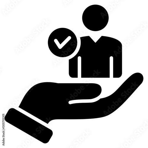 Ownership Glyph Icon