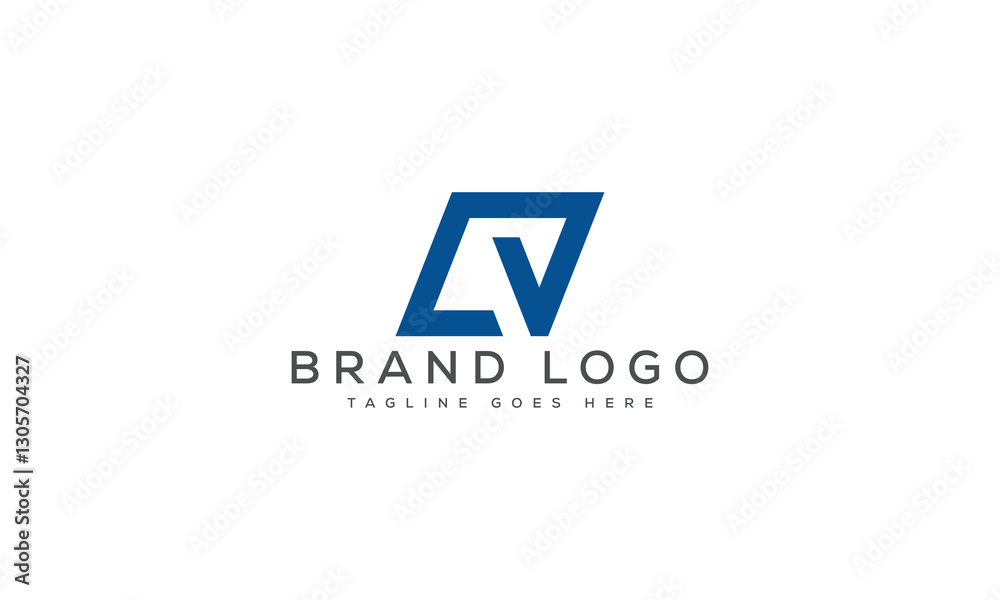 letter CV logo design vector template design for brand. letter CV logo design vector template design for brand.