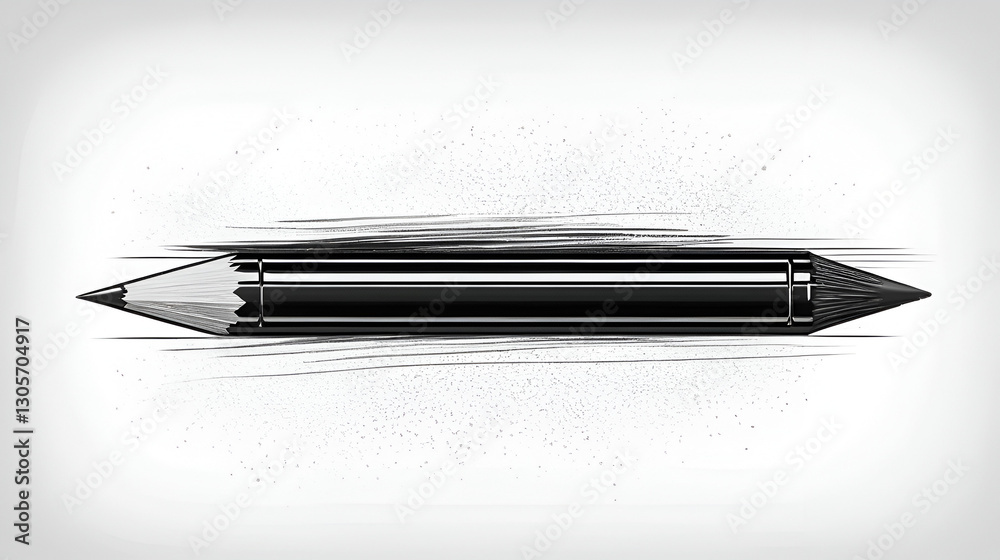 Grunge pencil brush. Pencil stroke. Simple pen line. Grunge pencil brush. Pencil stroke. Simple pen line.