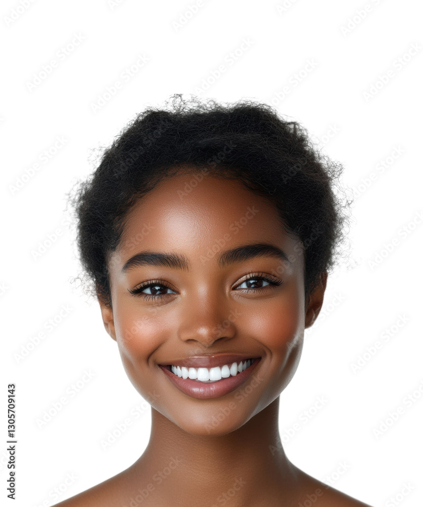 Portrait of a joyful smiling woman. Isolated on transparent background, png. Portrait of a joyful smiling woman. Isolated on transparent background, png.