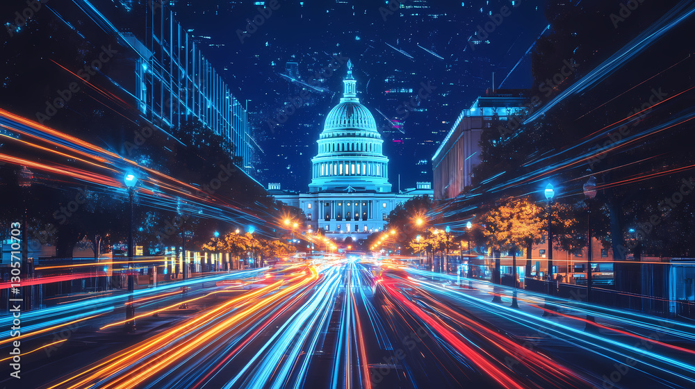 Obraz premium majestic capitol building