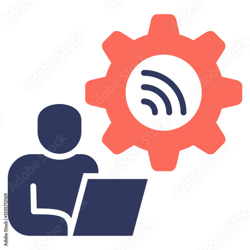 Remote Mixed Icon