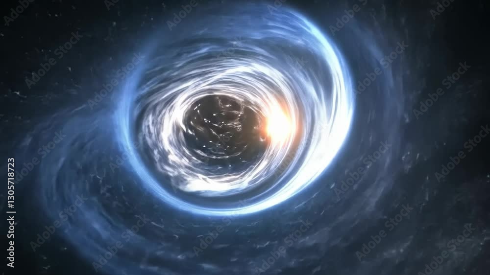 Cosmic Wormhole Vortex in Space (1)