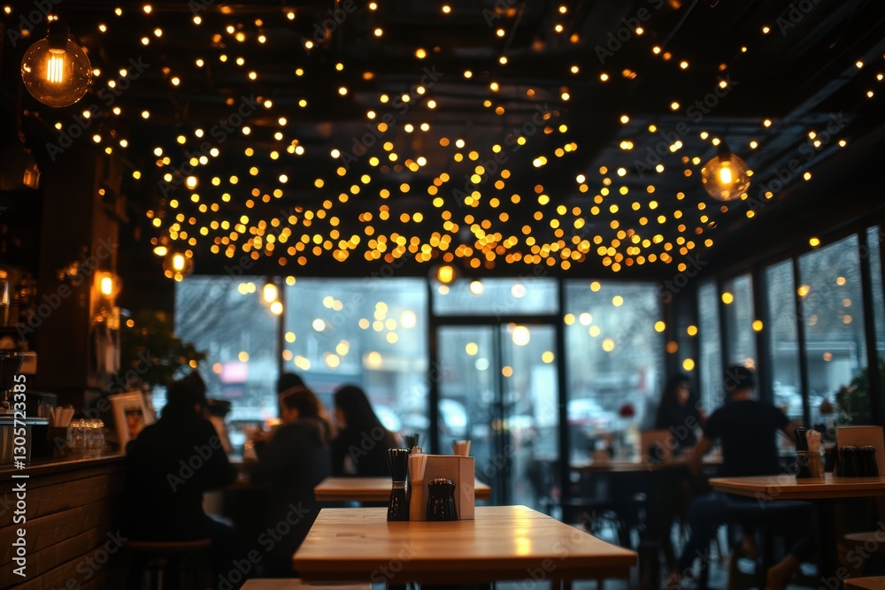 People dine at tables in a well-lit restaurant atmosphere. People dine at tables in a well-lit restaurant atmosphere.