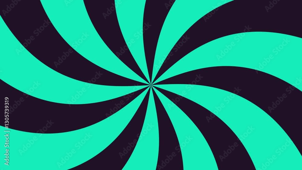 Flat Background Abstract Teal Black Swirl Background Design Graphic Art Pattern Texture Illustration Image Wallpaper - Animated Backgrounds - 4K Quality