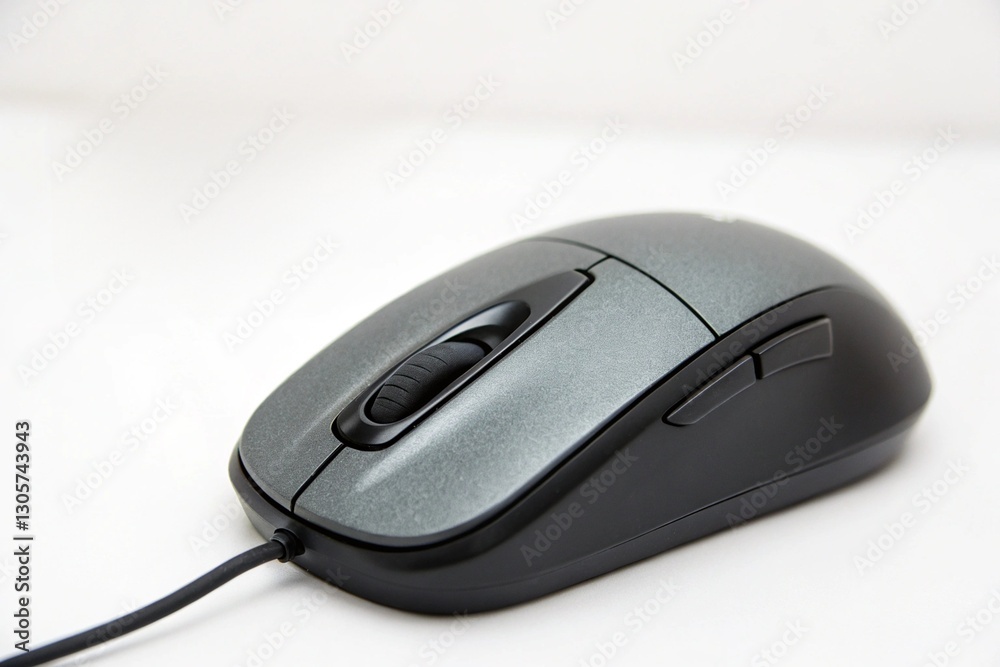 black computer mouse black computer mouse