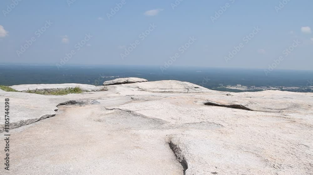 【Atlanta USA】Stone Mountain Rock Wall Relief 【Atlanta USA】Stone Mountain Rock Wall Relief
