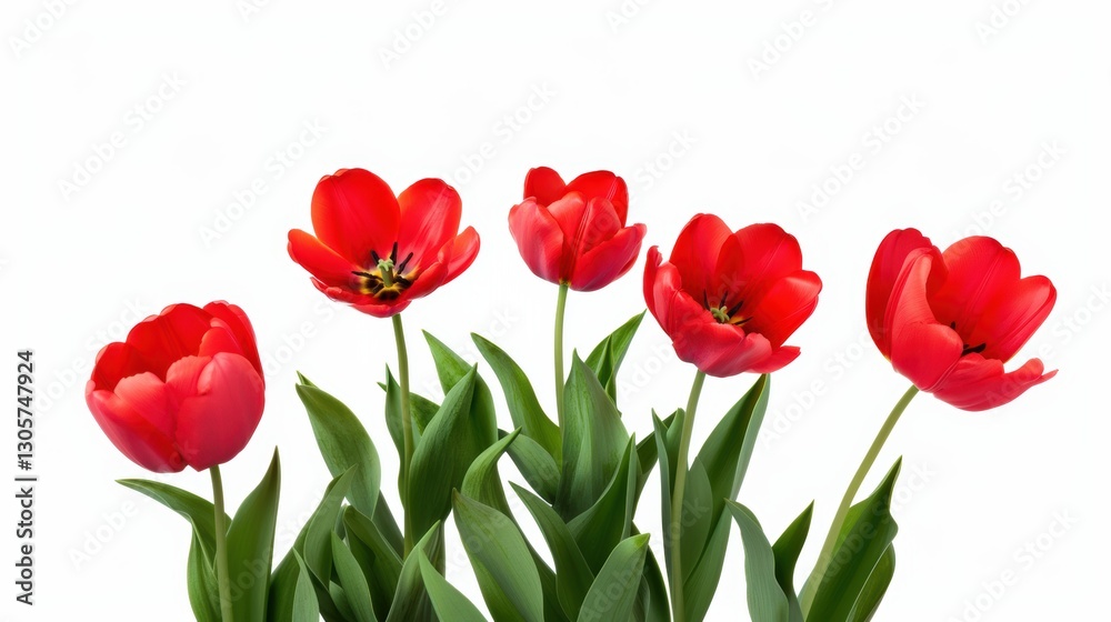 Fototapeta premium Beautiful tulip flower in Spring.