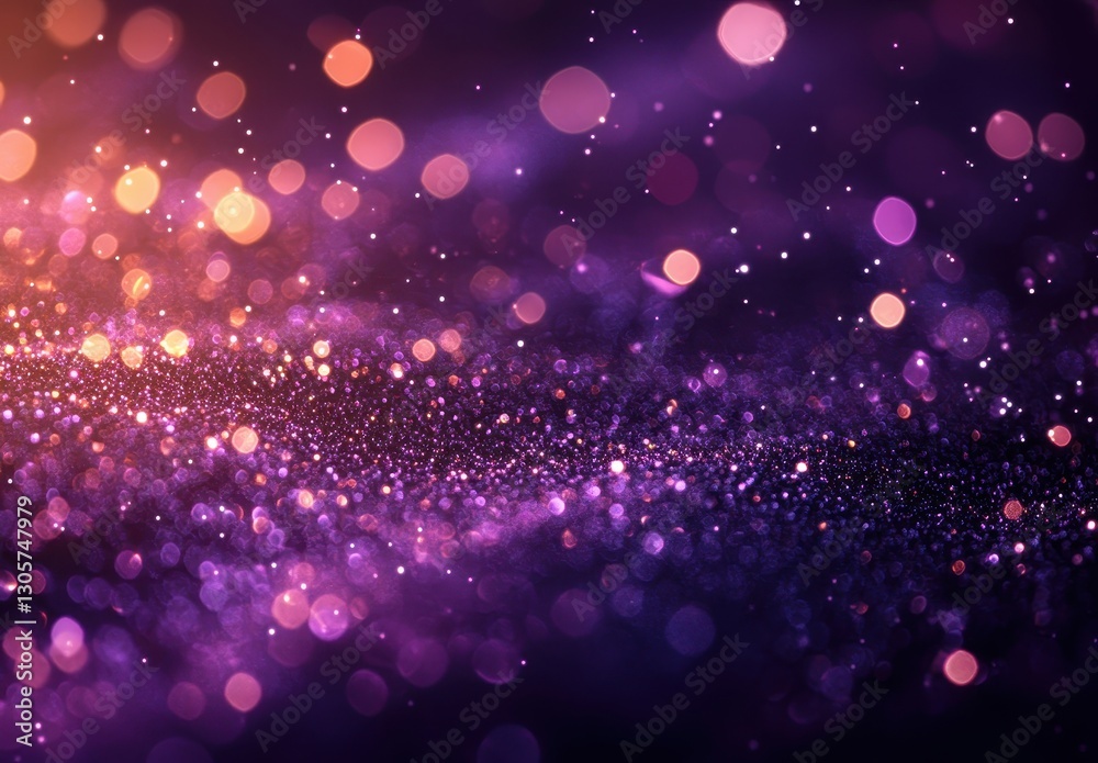 Abstract background with vibrant purple and orange bokeh lights creating a dreamy effect suitable for design, wallpapers, or creative projects Abstract background with vibrant purple and orange bokeh lights creating a dreamy effect suitable for design, wallpapers, or creative projects