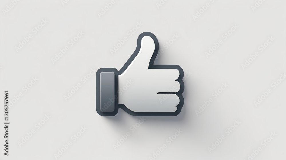 Thumbs Up Icon: Modern, Minimalist Design for Social Media Engagement and Approval Signals Thumbs Up Icon: Modern, Minimalist Design for Social Media Engagement and Approval Signals