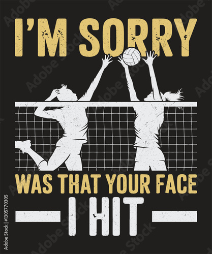 Volleyball Design | Trendy and Funny Sports Graphics for T-Shirts, Mugs, Posters, Tote Bags, and More | Bump Set Spike, Game Day, Volleyball Era, Team Spirit, Referee, Athlete Gift, Tournament, Sports