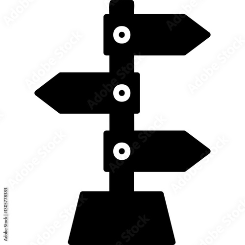 Directional Sign Icon