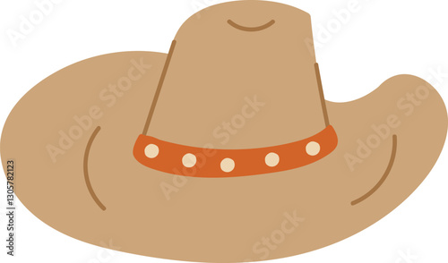 Cowboy Hat Handdrawn