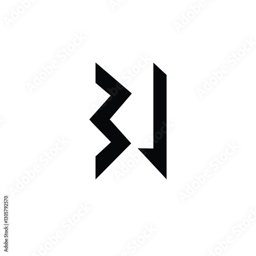 BJ monogram logo design letter text name symbol monochrome logotype alphabet character simple logo Free Download BJ monogram logo design letter text name symbol monochrome logotype alphabet character simple logo - GFXLoad