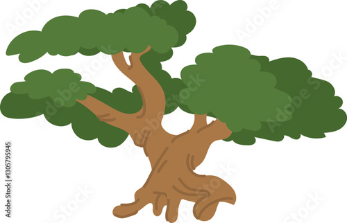 Bonsai Tree Handdrawn