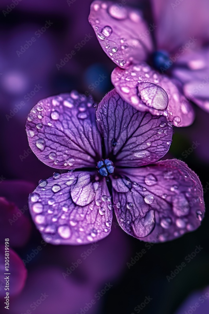 Closeup macro view of flower in Spring. Closeup macro view of flower in Spring.