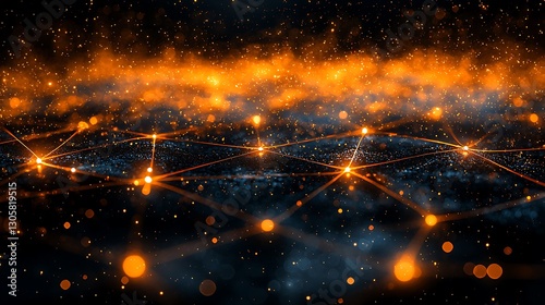 Cosmic Network: A Visual Representation of Interconnectedness
