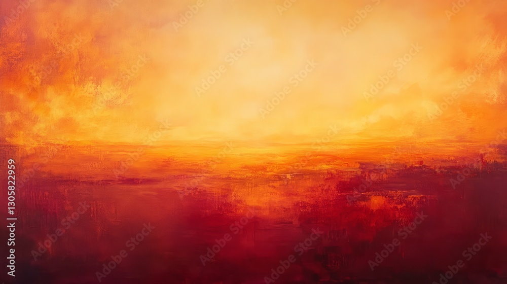 Warm amber and maroon sky, rich and glowing with soft transitions Warm amber and maroon sky, rich and glowing with soft transitions