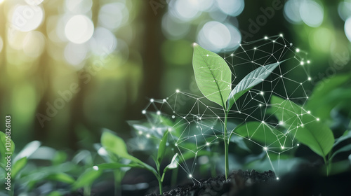 Nature's Role in Reducing Emissions Through Carbon Absorption Rates