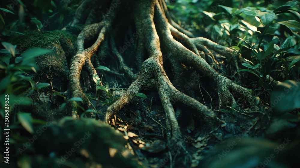 Rainforest Tree Roots Rainforest Tree Roots