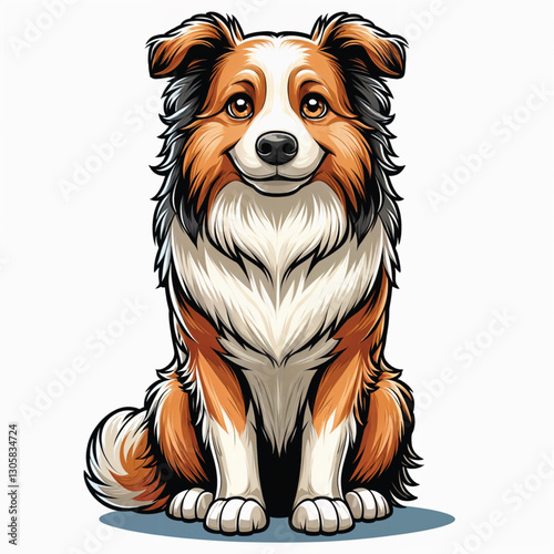 Cartoon Dog Vector illustration