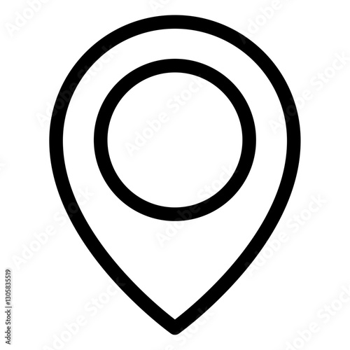 location pin point icon