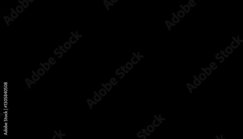 Solid bronze rose on transparent background