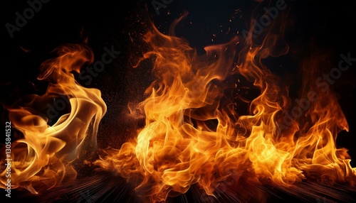 Images of fire flames