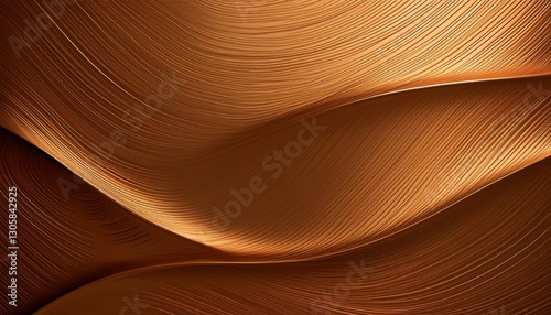 Abstract background with metal texture in bronze color