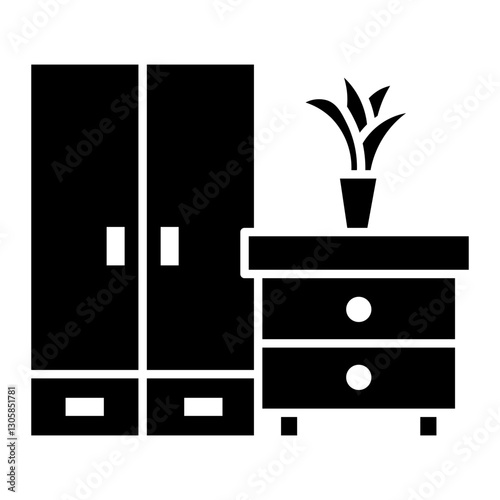 cupboard Solid icon