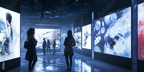 People Exploring Science and Art Fusion in Digital Art Museum

