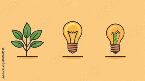From Seed to Bulb: Illustrating the Growth of Ideas and Innovation