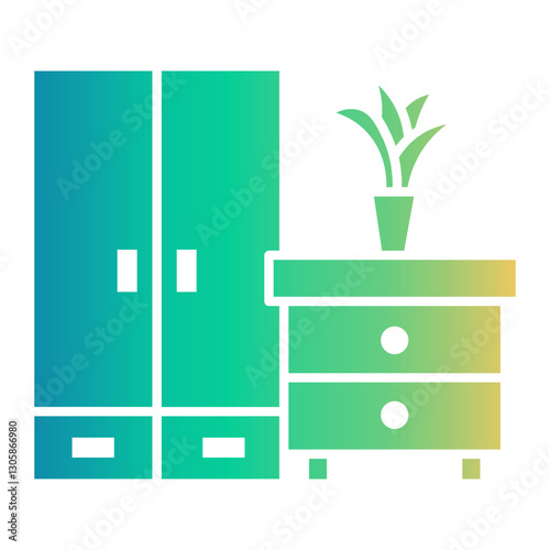 cupboard Gradient icon