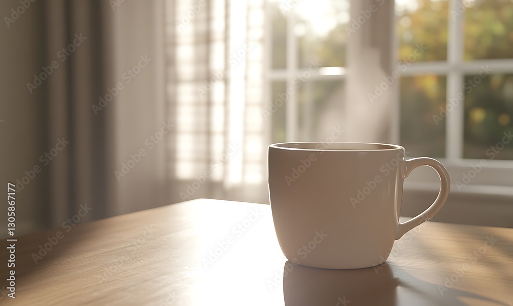 Close-up of a steaming cup of coffee on a wooden surface, highlighting warmth and comfort. Close-up of a steaming cup of coffee on a wooden surface, highlighting warmth and comfort.
