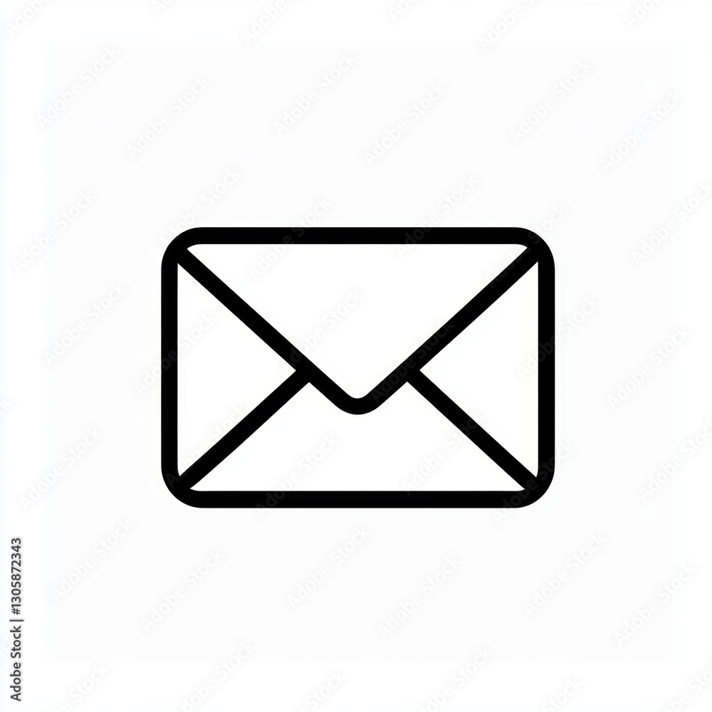 High tech icon. mail High tech icon. mail