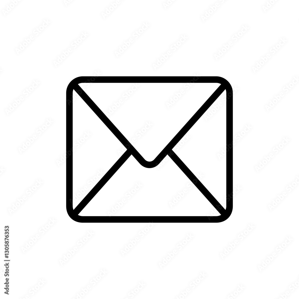 Mail icon vector illustration. email sign and symbol. E-mail icon. Envelope icon Mail icon vector illustration. email sign and symbol. E-mail icon. Envelope icon
