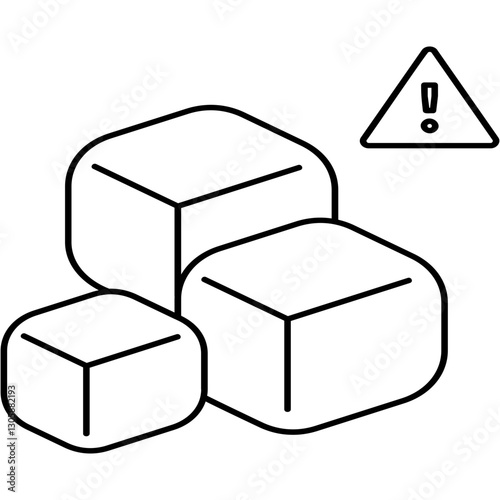 Dry Ice Icon