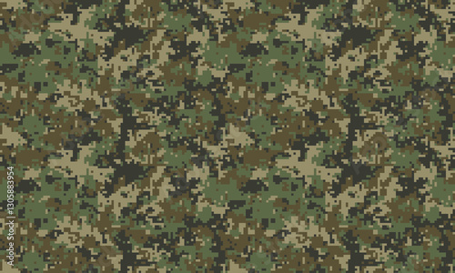 Hiking battle textile camouflage. Graphic colourful stained mesh. Vinyl painted cover combat.
