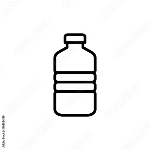 Bottle icon logo design. bottle sign and symbol