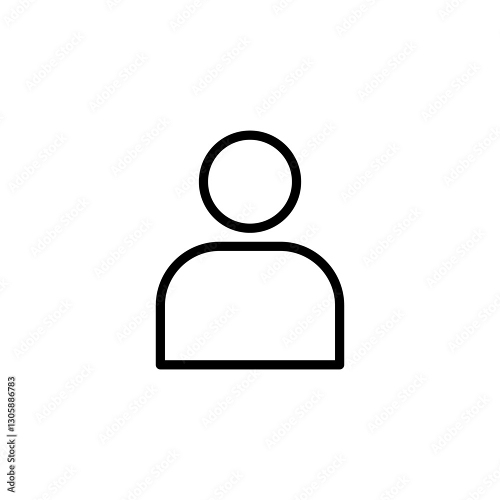 User icon logo design. person sign and symbol. people icon. User icon logo design. person sign and symbol. people icon.
