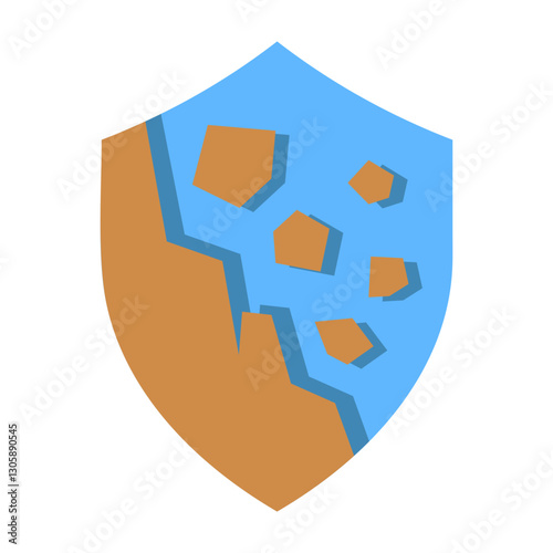 Landslide Prevention Icon