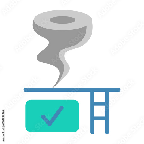 Tornado Shelter Icon