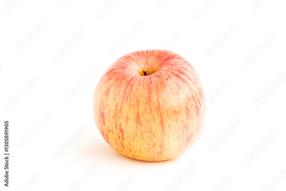 Fresh apple fruit isolated on white background, Red apple Fresh apple fruit isolated on white background, Red apple