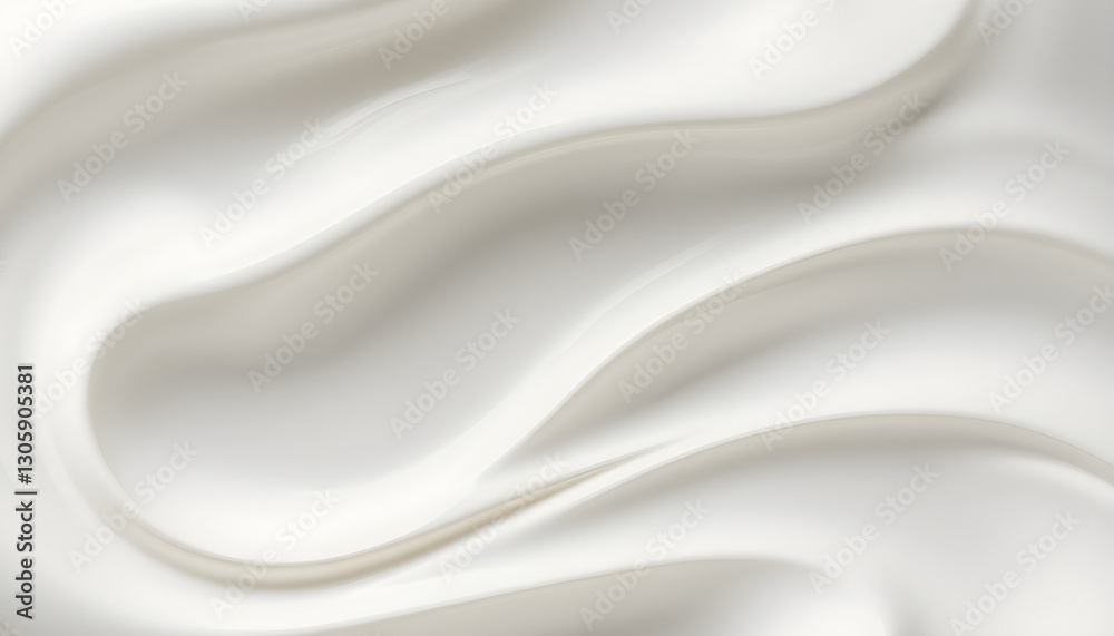 Obraz premium 부드러운회색곡선표면 